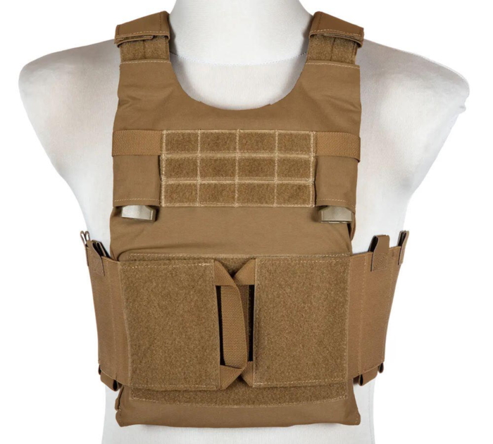 Denne plate carrier kommer med elastik sidelommer