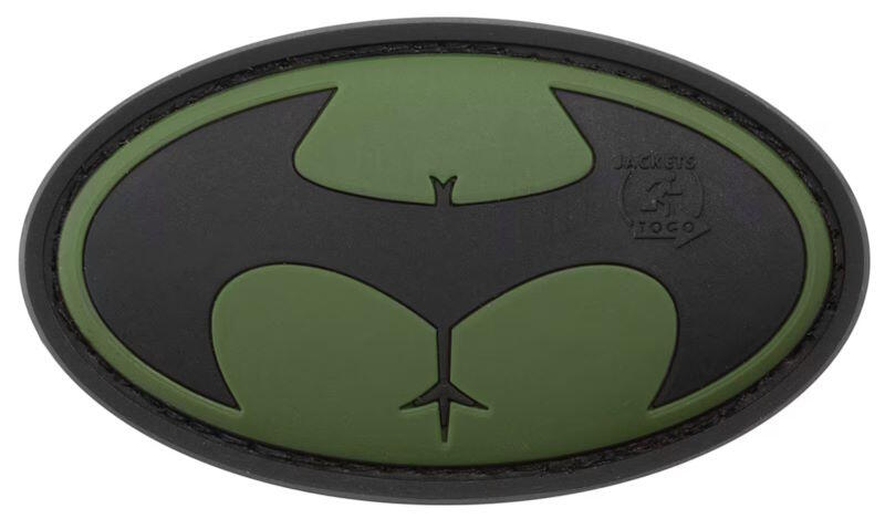 Satirisk hardball morale patch i PVC.