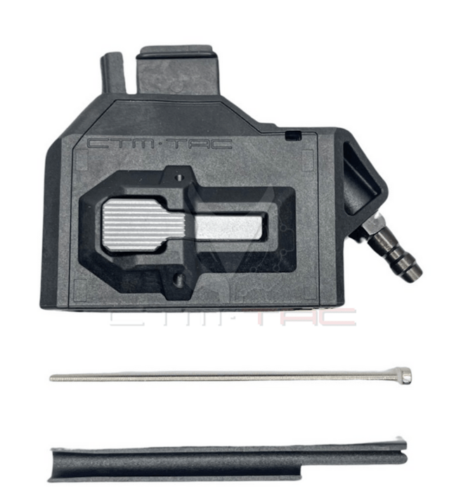 Dette er en adapter så man kan bruge hpa / M4 magasiner i sin hi-capa pistol