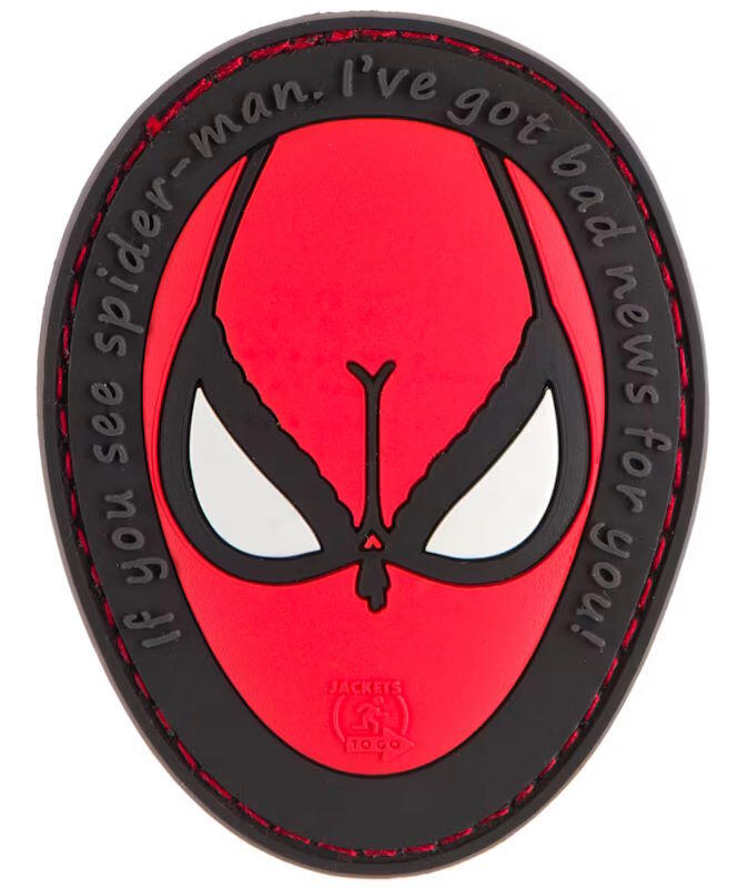 Humoristisk PVC-patch