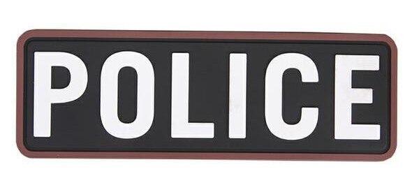 Dette patch er et sjovt "Police" design