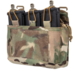 Front flap med clips til at sætte på plate carrier i multicam