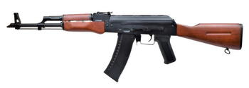 Metal AK-74 med ægte træ
