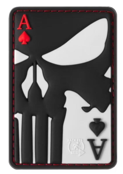 Punisher Ace of Spades PVC-patch